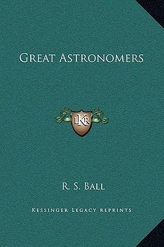 portada great astronomers (en Inglés)