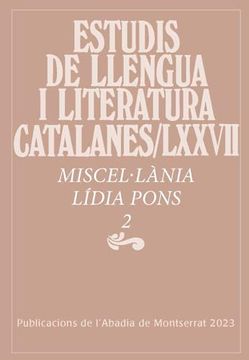 portada Miscel·Lania Lidia Pons, 2 (in Catalá)