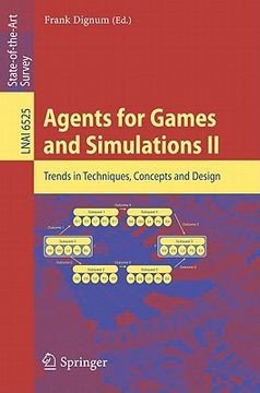 portada agents for games and simulations ii: trends in techniques, concepts and design