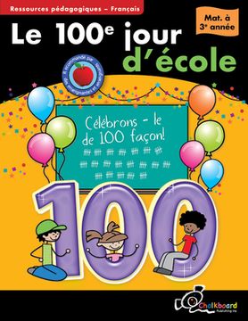 portada Le 100 Jour d'Ecole Mat-3 (en Inglés)