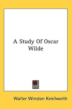 portada a study of oscar wilde (en Inglés)