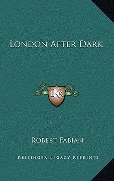 portada london after dark (en Inglés)