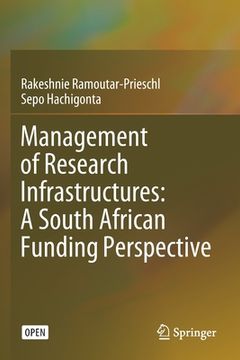portada Management of Research Infrastructures: A South African Funding Perspective (en Inglés)