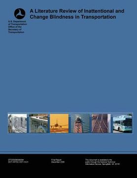 portada A Literature Review of Inattentional and Change Blindness in Transportation (en Inglés)