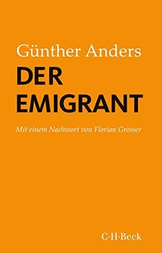 portada Der Emigrant (Beck Paperback) (en Alemán)