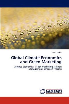 portada global climate economics and green marketing (en Inglés)