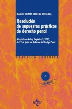 portada Resolución de supuestos prácticos de Derecho Penal (in Spanish)