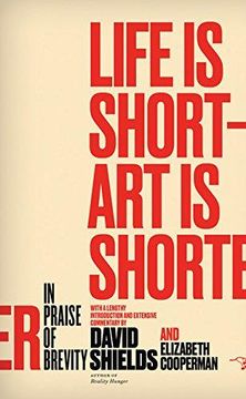 portada Life Is Short ? Art Is Shorter: In Praise of Brevity (in English)