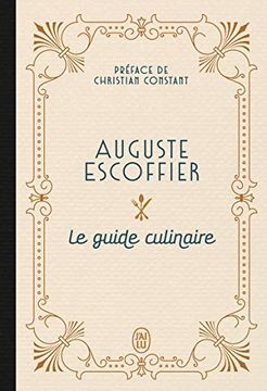 portada Le Guide Culinaire (in French)