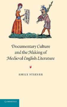 portada Documentary Culture and the Making of Medieval English Literature Hardback (Cambridge Studies in Medieval Literature) (in English)