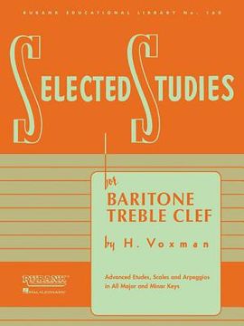 portada Selected Studies: For Baritone T.C. (en Inglés)