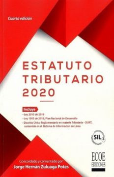 portada Estatuto tributario 2020