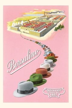 portada Vintage Journal Borsalino Hat Factory (en Inglés)