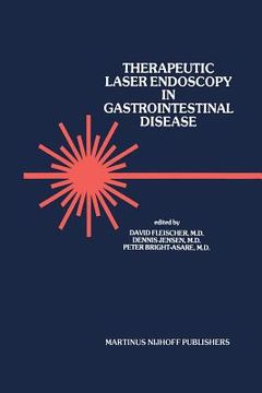 portada Therapeutic Laser Endoscopy in Gastrointestinal Disease (en Inglés)