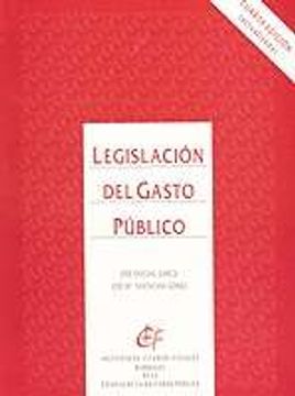 portada Legislacion del Gasto Publico (in Spanish)