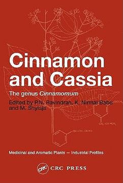portada cinnamon and cassia: the genus cinnamomum (en Inglés)