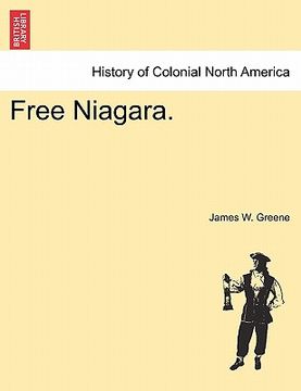 portada free niagara. (en Inglés)