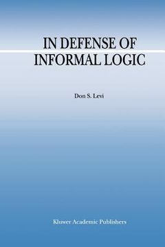 portada in defense of informal logic (in English)