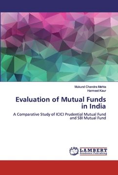 portada Evaluation of Mutual Funds in India (en Inglés)