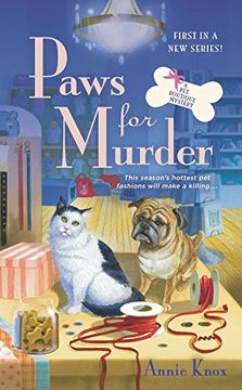 portada Paws for Murder: A pet Boutique Mystery (en Inglés)