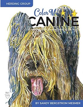 portada Color me Canine (Herding Group): A Coloring Book for dog Owners of all Ages 