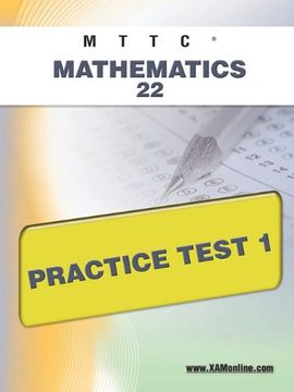 portada Mttc Mathematics 22 Practice Test 1 (en Inglés)