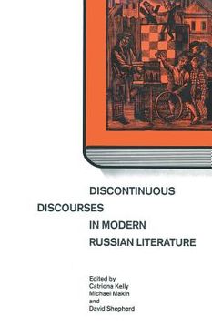 portada Discontinuous Discourses in Modern Russian Literature (en Inglés)
