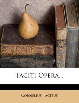 portada taciti opera... (in English)