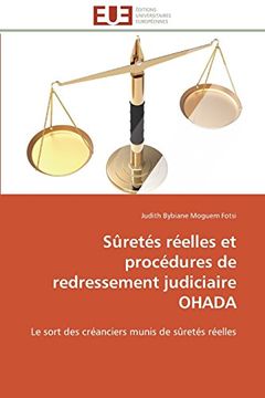 portada Suretes Reelles Et Procedures de Redressement Judiciaire Ohada