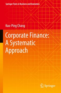 portada Corporate Finance: A Systematic Approach (en Inglés)