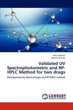 portada validated uv spectrophotometric and rp-hplc method for two drugs (en Inglés)