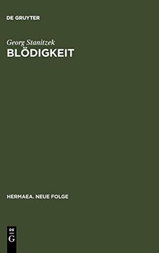 portada Blödigkeit (Hermaea. Neue Folge) (in German)