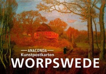 portada Postkarten-Set Worpswede: 18 Kunstpostkarten aus Hochwertigem Karton. (en Alemán)