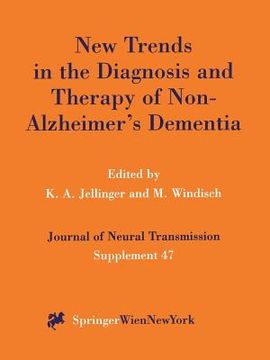 portada new trends in the diagnosis and therapy of non-alzheimer's demintia: (en Inglés)