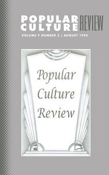 portada Popular Culture Review: Vol. 9, No. 2, August 1998 (en Inglés)