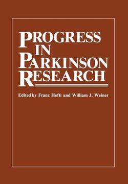portada Progress in Parkinson Research (en Inglés)