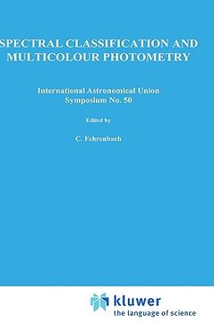 portada spectral classification and multicolour photometry (en Inglés)