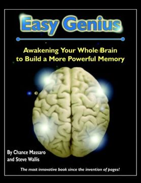 portada easy genius: awakening your whole brain to build a more powerful memory (in English)