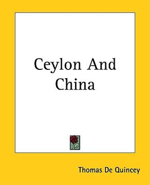 portada ceylon and china (in English)