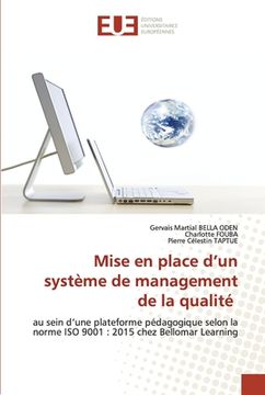 portada Mise en place d'un système de management de la qualité (en Francés)