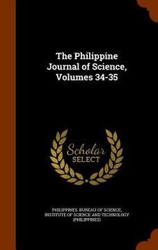 portada The Philippine Journal of Science, Volumes 34-35