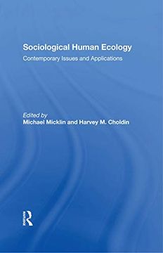 portada Sociological Human Ecology: Contemporary Issues and Applications (en Inglés)
