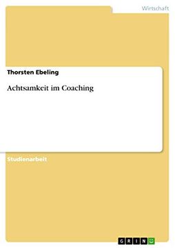 portada Achtsamkeit im Coaching (en Alemán)