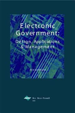 portada electronic government: design, applications and management (en Inglés)