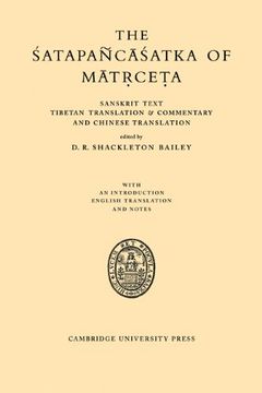 portada The Satapancasatka of Matrceta (en Inglés)