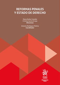 portada Reformas Penales y Estado de Derecho (in Spanish)