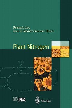 portada plant nitrogen (en Inglés)