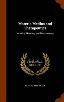 portada Materia Medica and Therapeutics: Including Pharmacy and Pharmacology