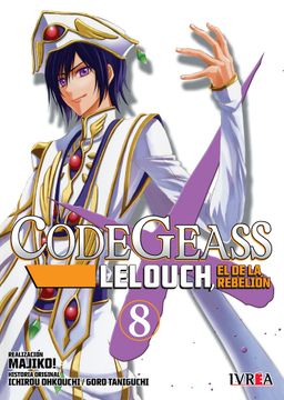 portada Code Geass Lelouch 8 el de la Rebelion