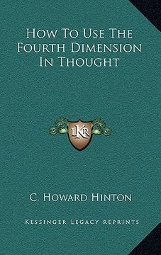 portada how to use the fourth dimension in thought
